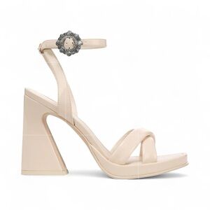 Elegant Cream High Heel Sandal Heels